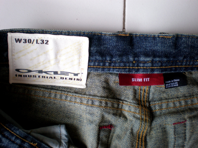 OAKLEY Jeans “Industrial Denims Series 